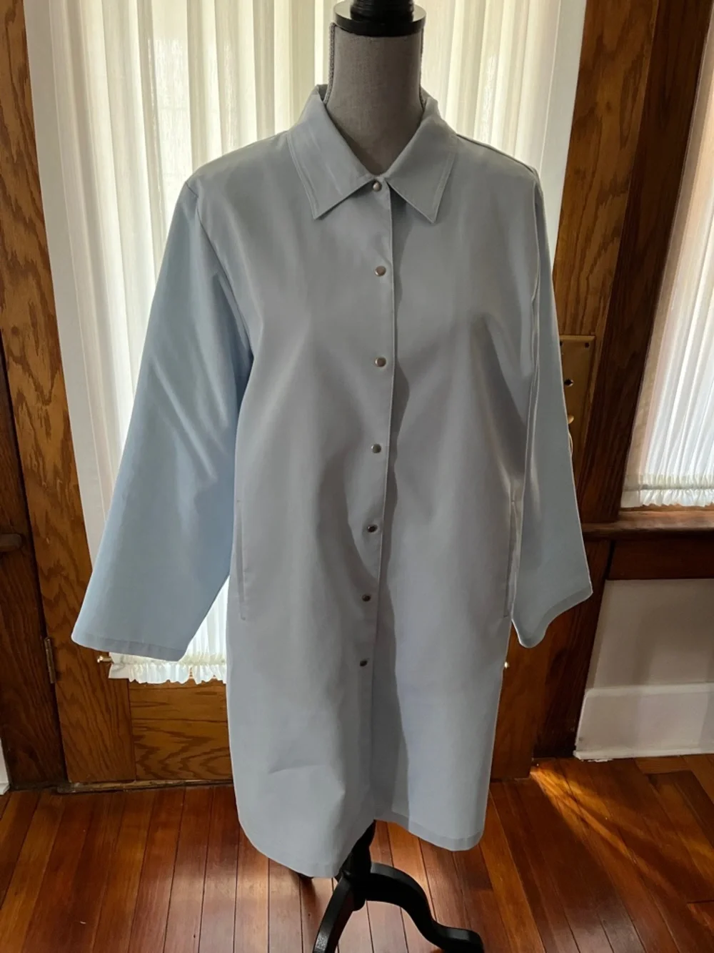EILEEN FISHER RAINCOAT - Picture 1 of 10